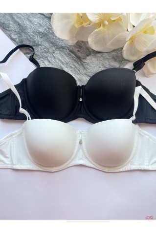 Гладкий бюстгальтер балконет на тонкому поролоні Onita de Mas 9959